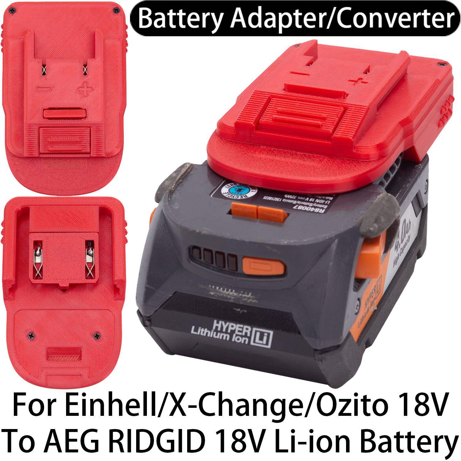 Power Tools Einhell - Battery Adapter For Einhell OZITO 18V