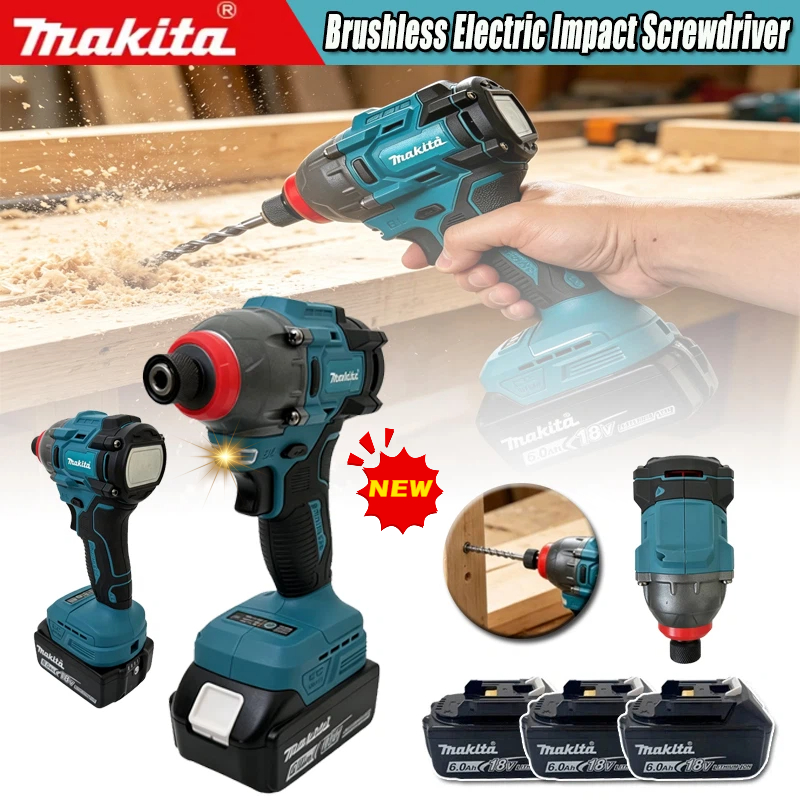 Power Tools Impact - Makita 18V Cordless Impact Driver Brushless