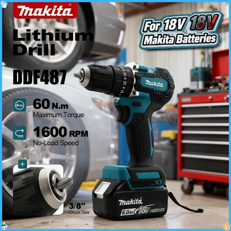Makita DDF487 18V Electric Dri - Power Tools Impact incelemesi ve fiyatı