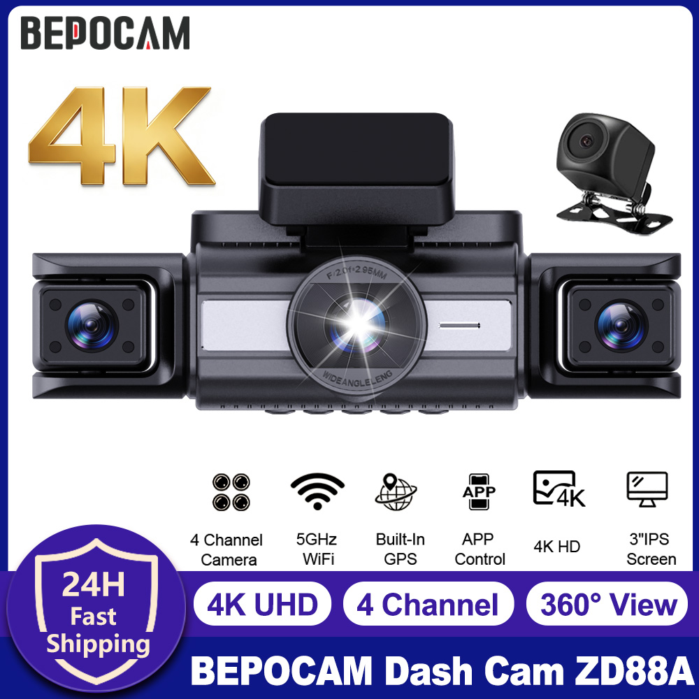 BEPOCAM 4 Channel Dash Cam 4K  - Power Tools Germany incelemesi ve fiyatı