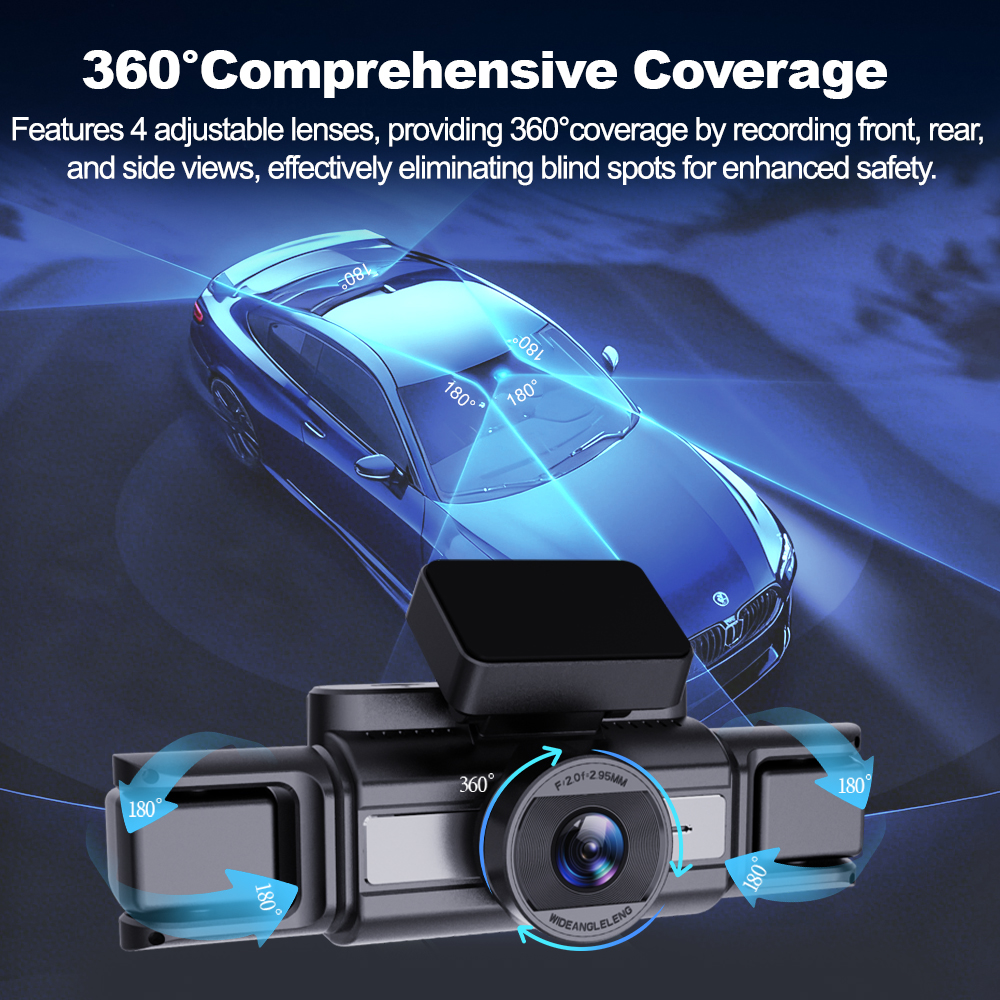 BEPOCAM 4 Channel Dash Cam 4K  - Power Tools Germany incelemesi ve fiyatı