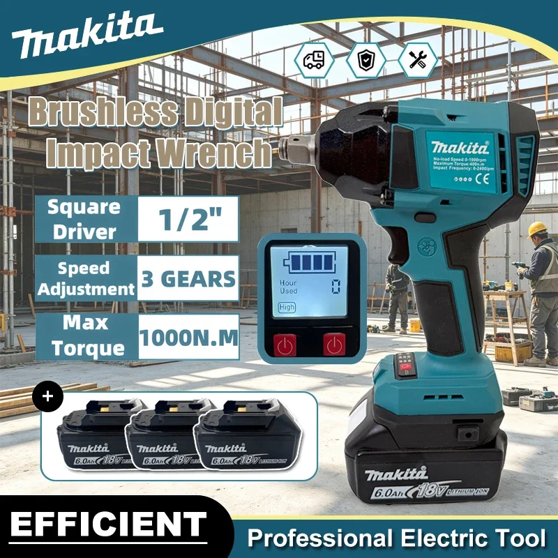 Makita Brushless Digital Displ - Power Tools Impact incelemesi ve fiyatı