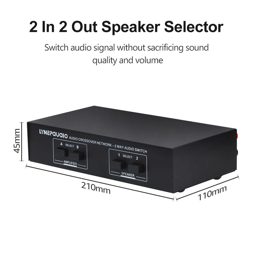 2 In 2 Out Speaker Selector Sw - Power Tools Distributor incelemesi ve fiyatı