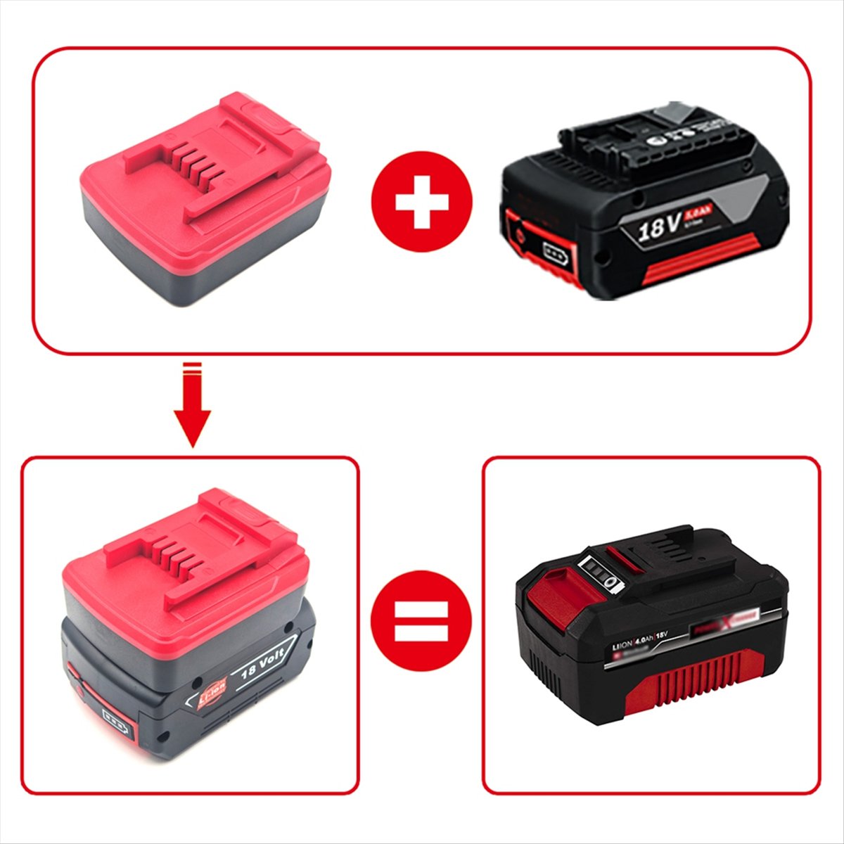 A58Z For Bosch BAT Series 18V  - Power Tools Einhell incelemesi ve fiyatı