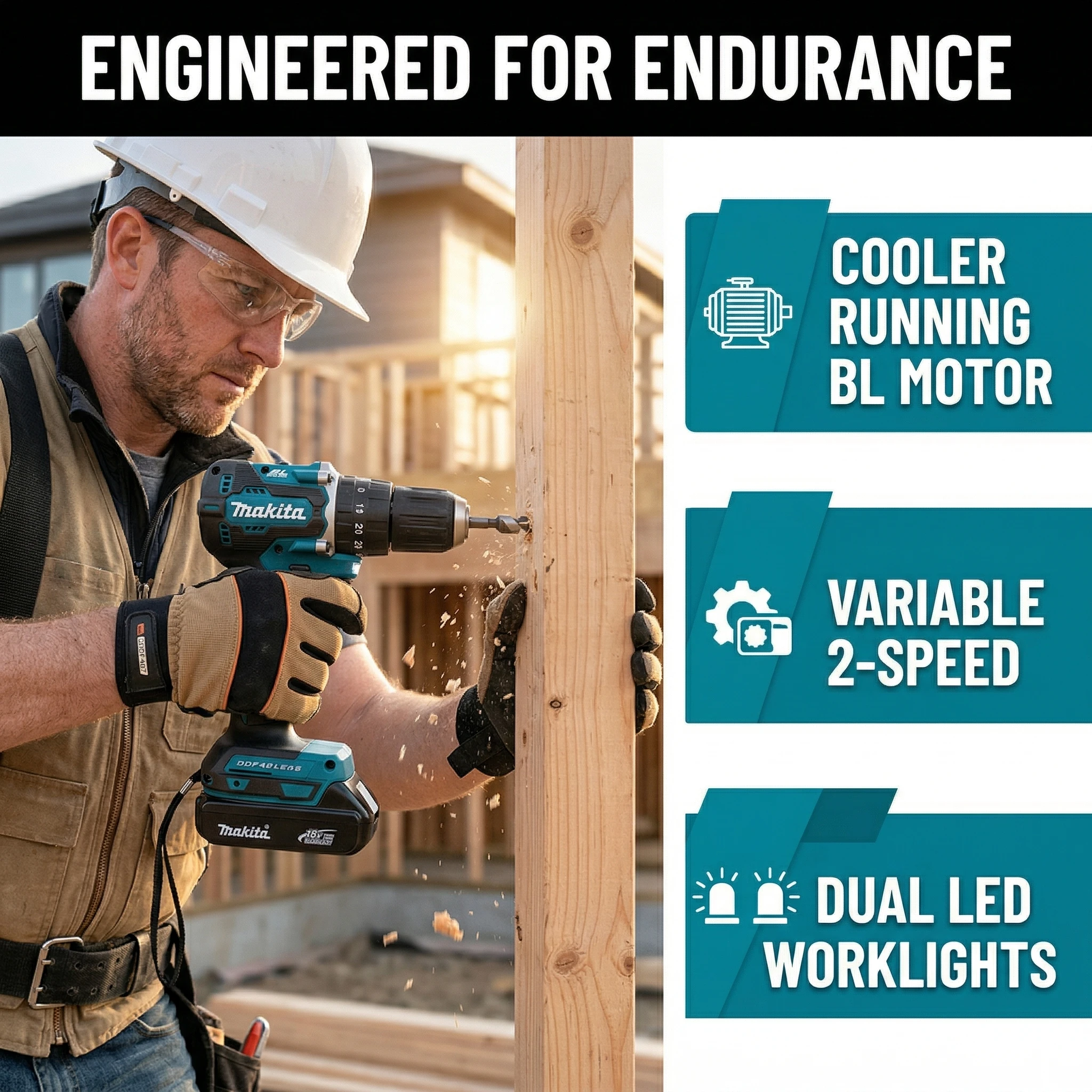 Makita DDF487 Cordless Driver  - Power Tools Impact incelemesi ve fiyatı