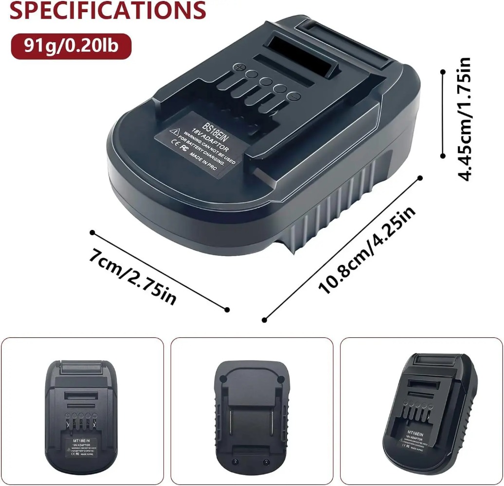 BS18EIN Battery Adapter for Bo - Power Tools Einhell incelemesi ve fiyatı
