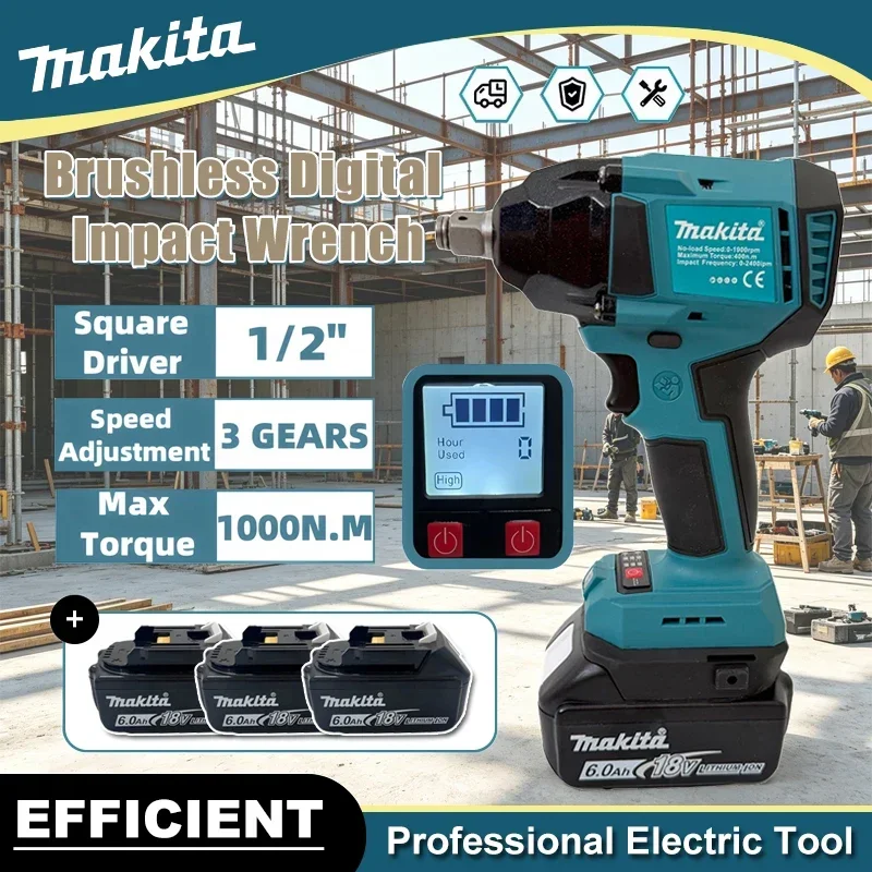 Makita Brushless Digital Displ - Power Tools Impact incelemesi ve fiyatı