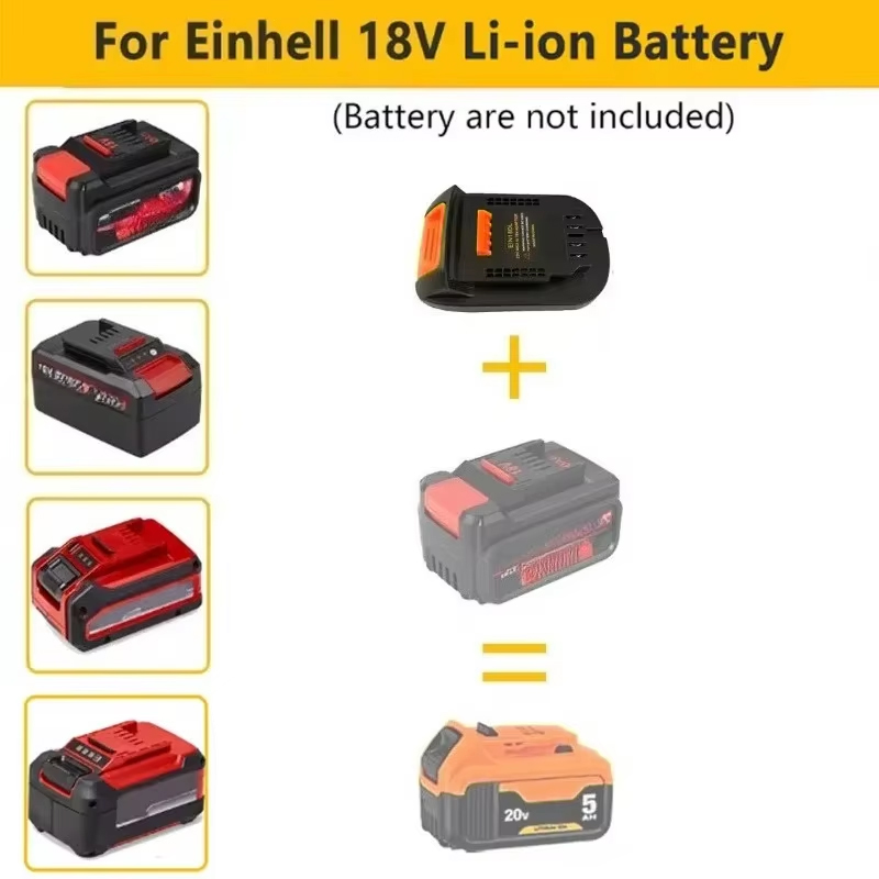 Tool Battery Adapter for Dewal - Power Tools Einhell incelemesi ve fiyatı
