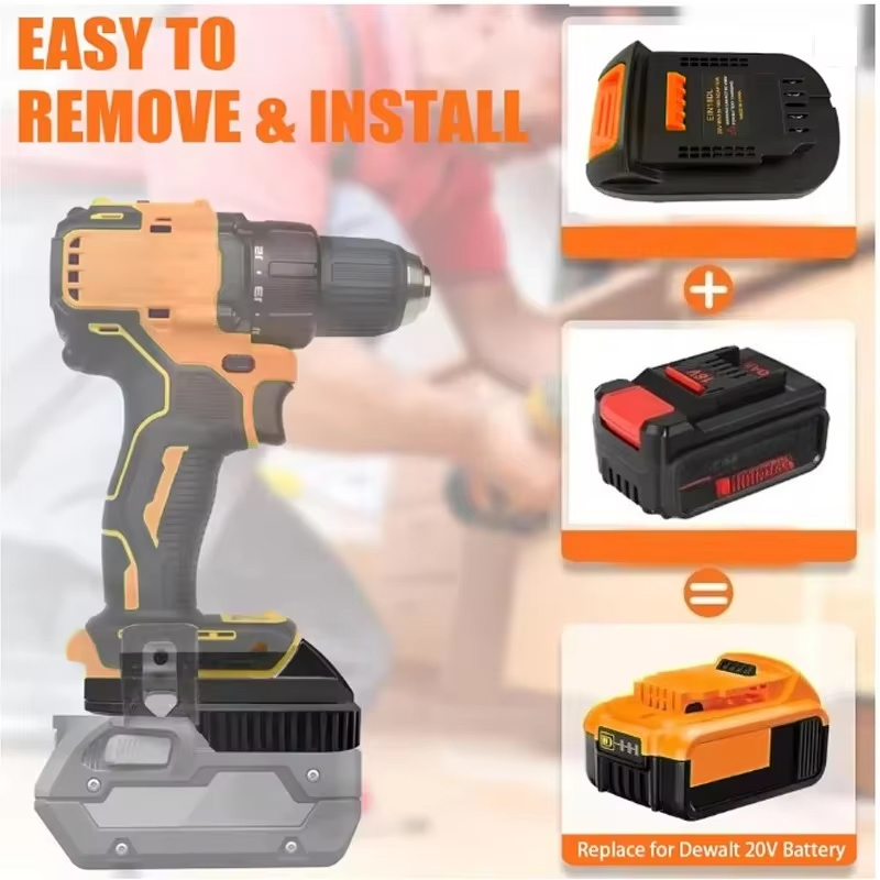 Tool Battery Adapter for Dewal - Power Tools Einhell incelemesi ve fiyatı