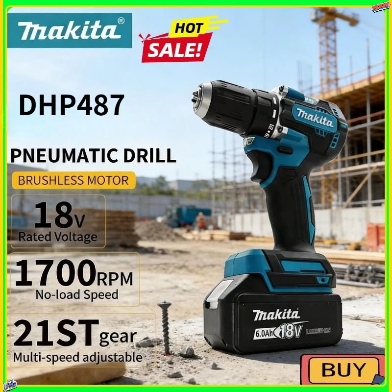 Makita DHP487 LXT Brushless Im - Power Tools Impact incelemesi ve fiyatı