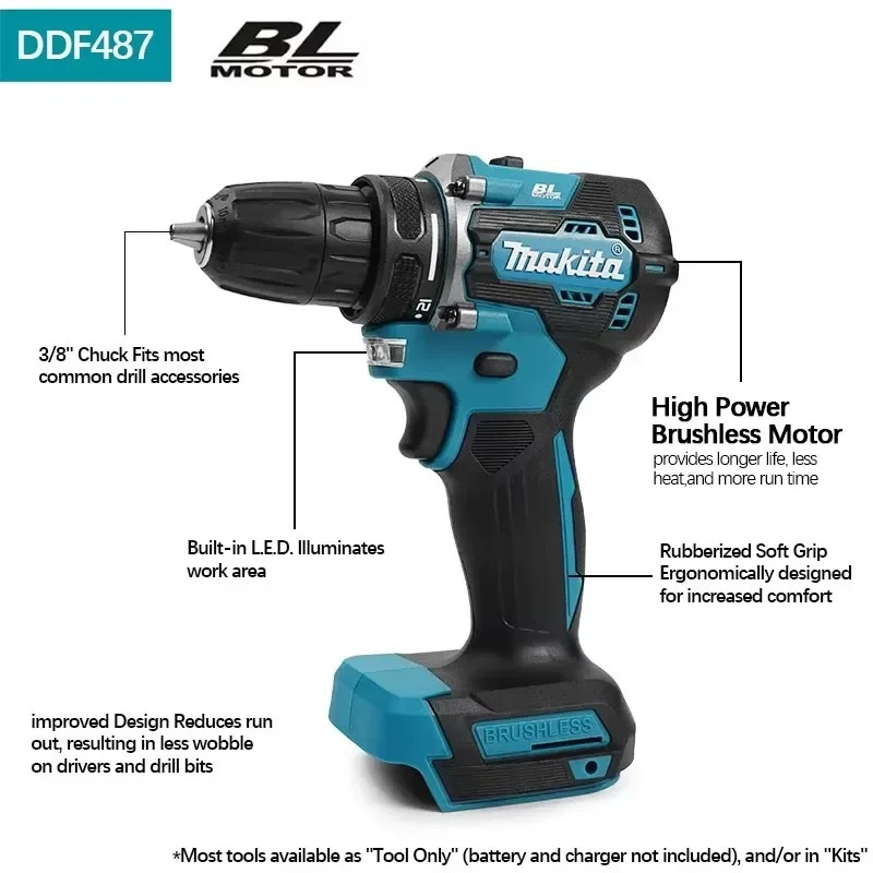 Makita DHP487 LXT Brushless Im - Power Tools Impact incelemesi ve fiyatı