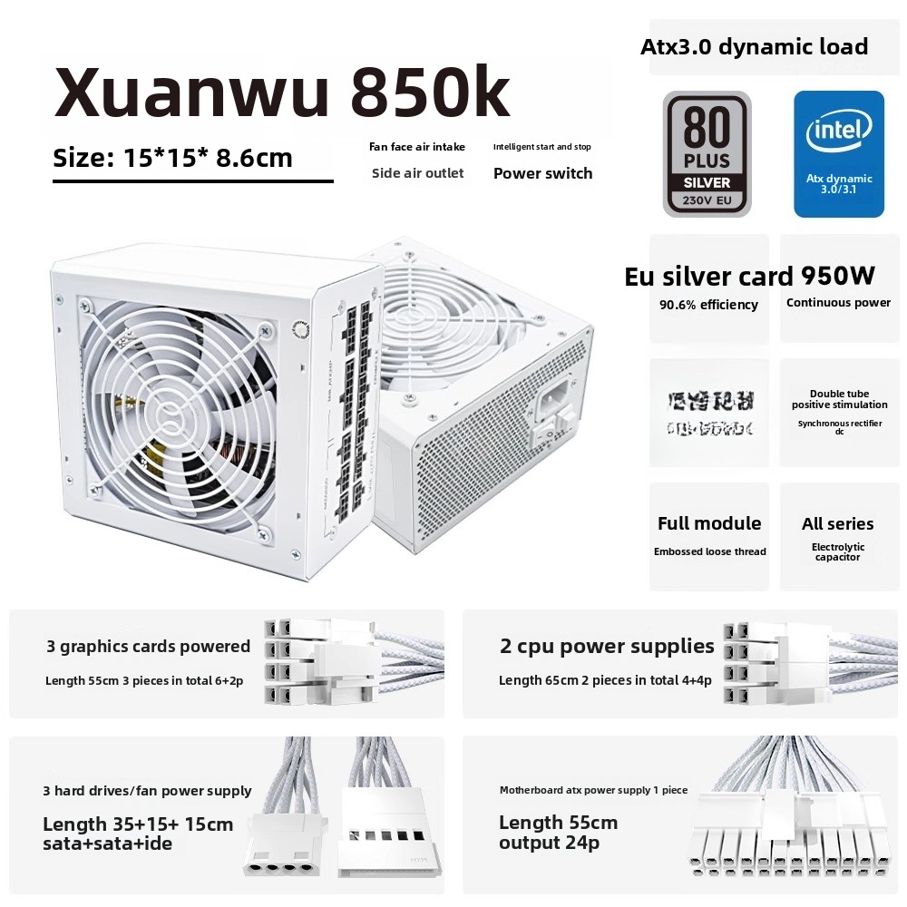 Host power supply 850k stable  - Zero Power Tools incelemesi ve fiyatı